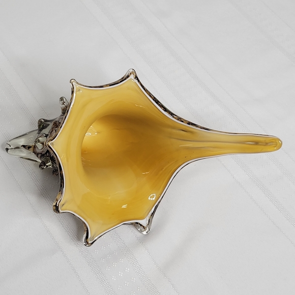 Blown Art Glass Seashell - Picture 14 of 15